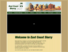Tablet Screenshot of eastcoastslurry.com